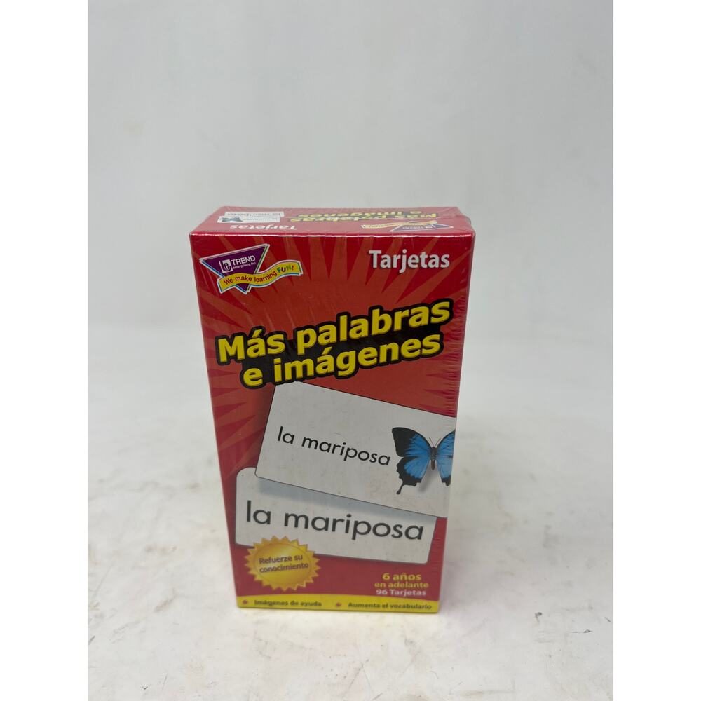 Trend Words and Imagine Cards Spanish